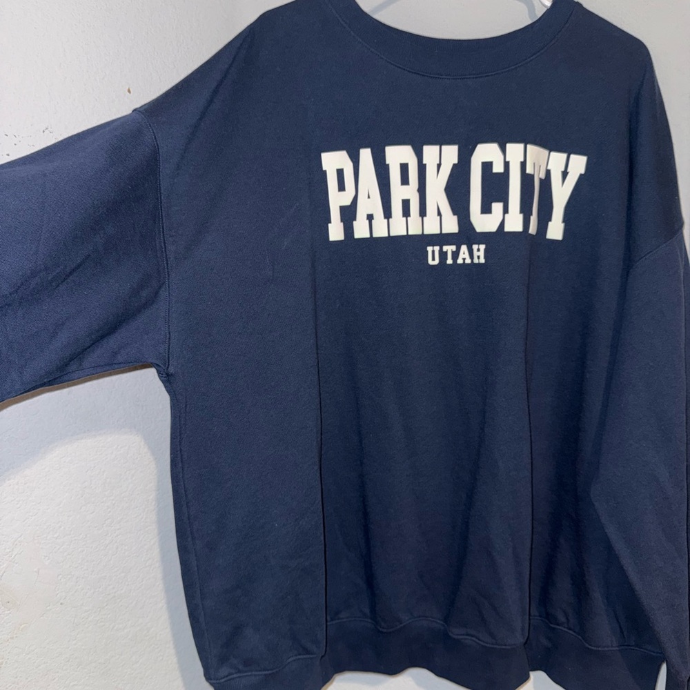 Old Navy Navy Blue Crew Neck Sweater